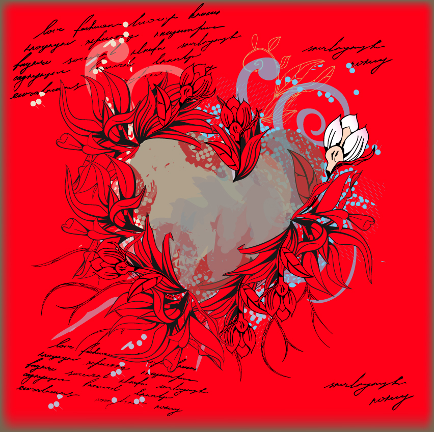 free vector Romantic heartshaped vector